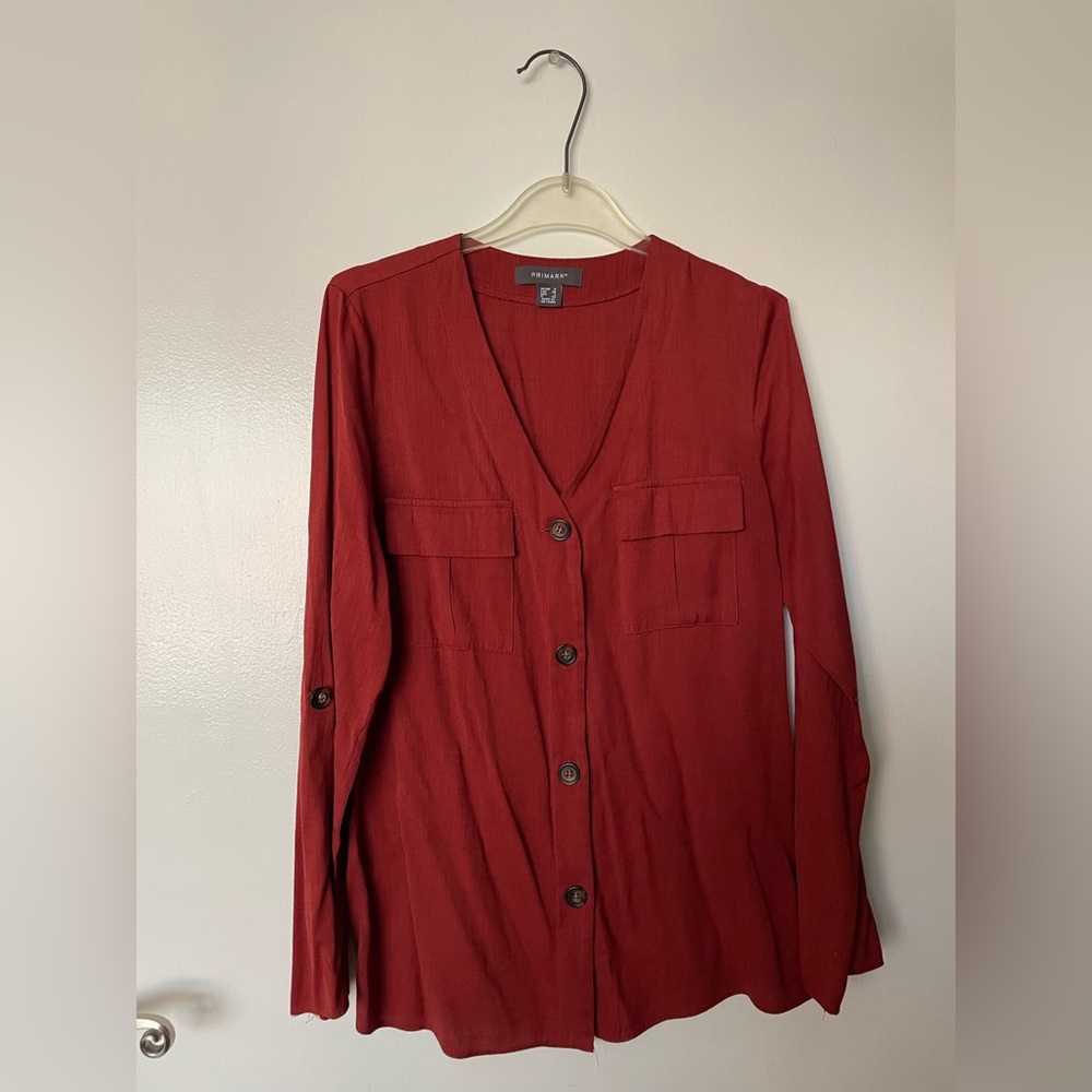 Primark Casual Women’s Button-up Blouse - Size US4